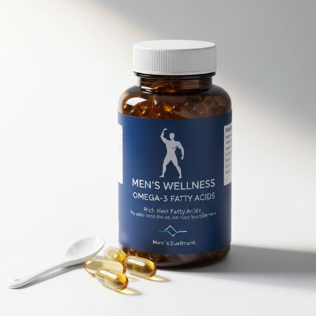 Men's general wellness supplement with antioxidants